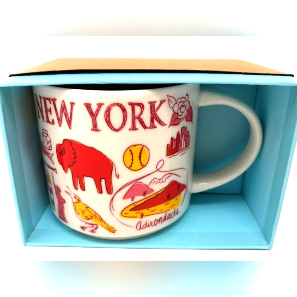 Starbucks Been There Series New York Knickerbocker State Ceramic Mug